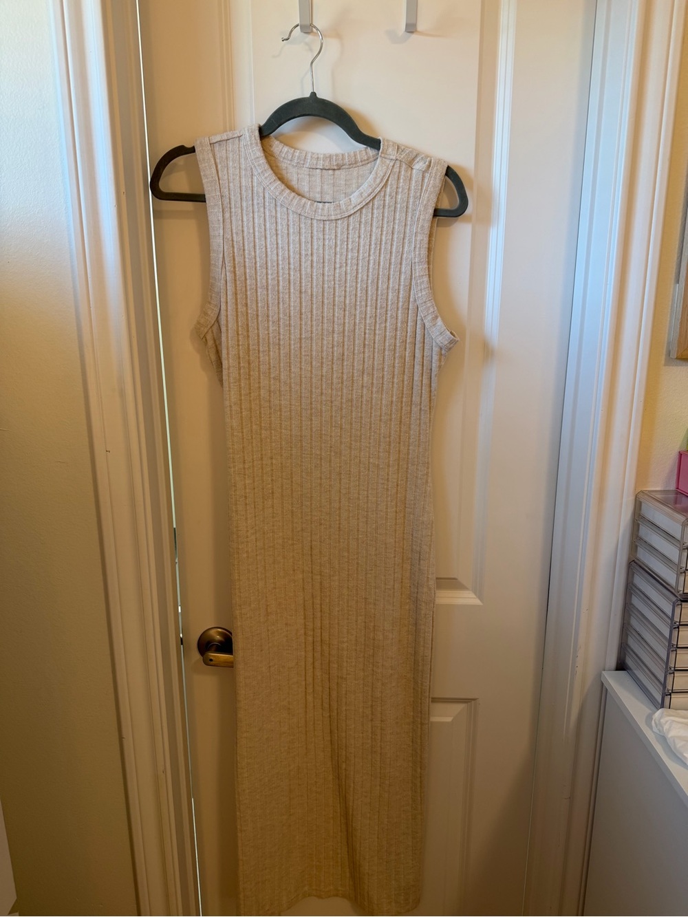 Cream Maxi Dress